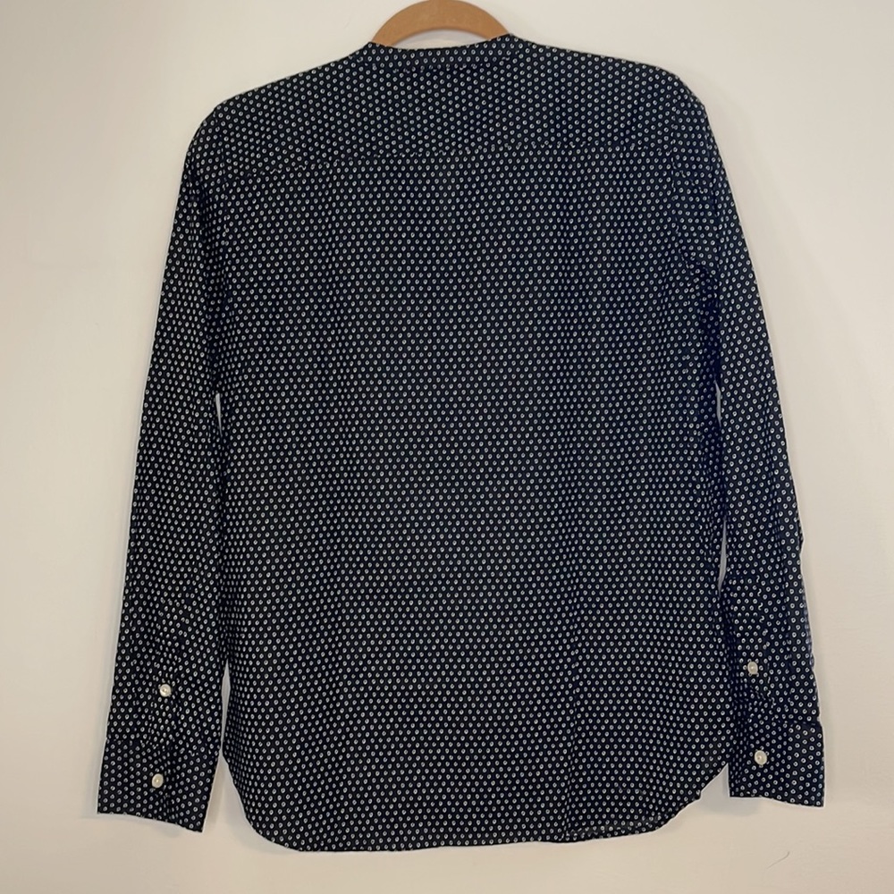 LAUREN JEANS COMPANY RALPH LAUREN split neck long sleeves shirt - Picture 4 of 4